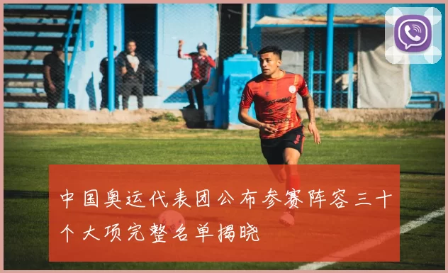 中国奥运代表团公布参赛阵容三十个大项完整名单揭晓